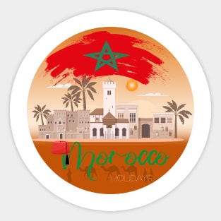 Morocco holidays Sticker